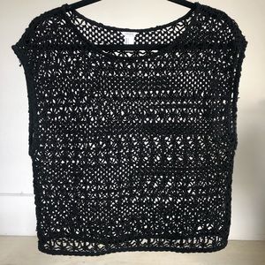 Forever 21 black knit top